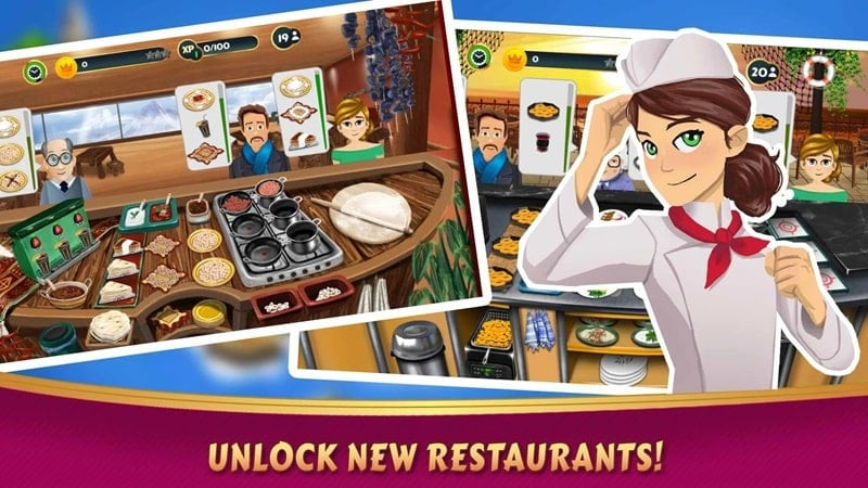 Kebab World MOD APK gameplay challenge screenshot