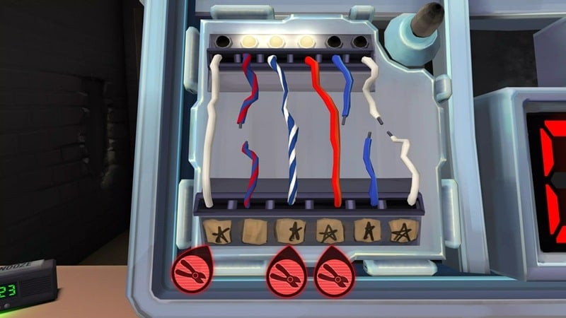 Bomb defusal in Keep Talking and Nobody Explodes