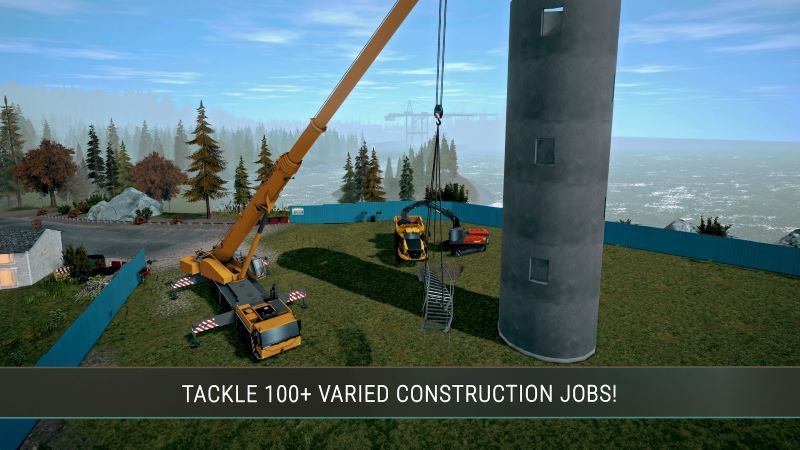 Explore the different regions in Construction Simulator 4