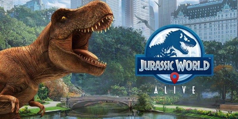 Khám phá thế giới khủng long với Jurassic World Alive