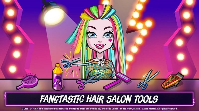 Khám phá thế giới thời trang ma quái trong Monster High Beauty Shop