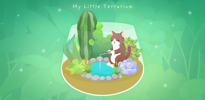 Khu vườn mini trong My Little Terrarium