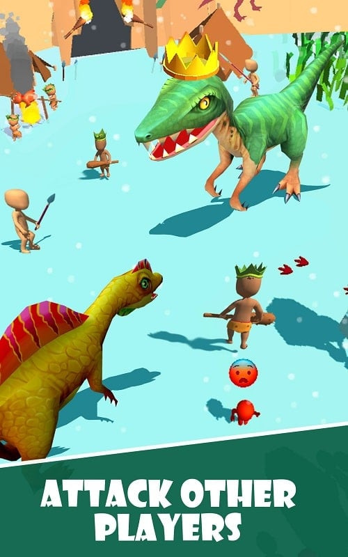 Khủng long trong game Dinosaur Attack Simulator 3D