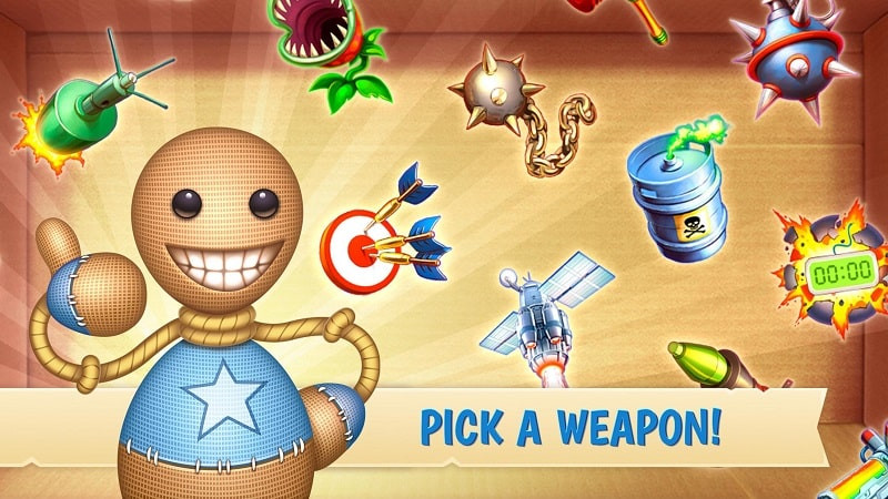 Kick the Buddy MOD APK Download Banner