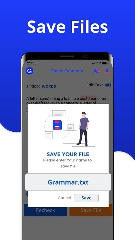 Kiểm tra ngữ pháp miễn phí với Grammar Checker MOD APK