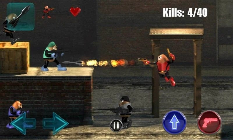 Killer Bean Unleashed Mod - Kỹ Năng Mạnh Mẽ