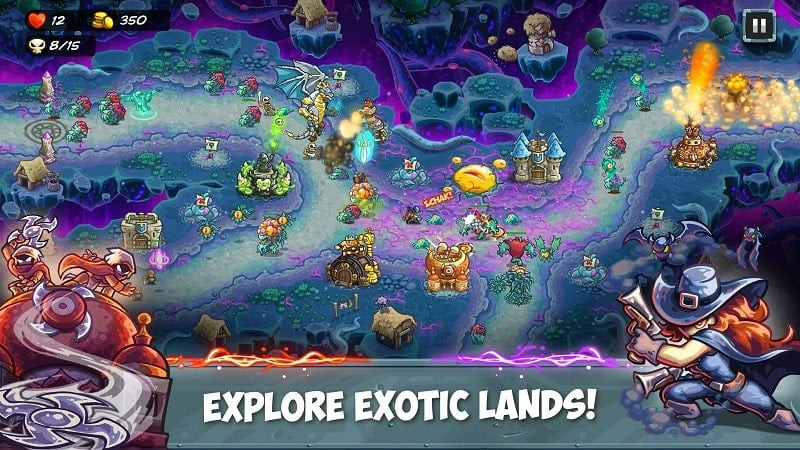 Kingdom Rush 5 APK MOD gameplay screenshot