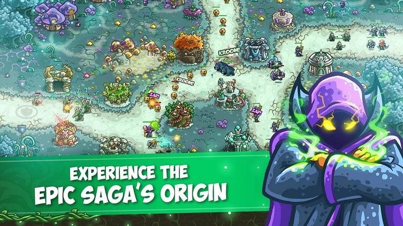 Kingdom Rush Origins MOD APK gameplay