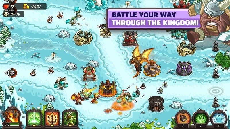 Kingdom Rush Vengeance hero characters screenshot