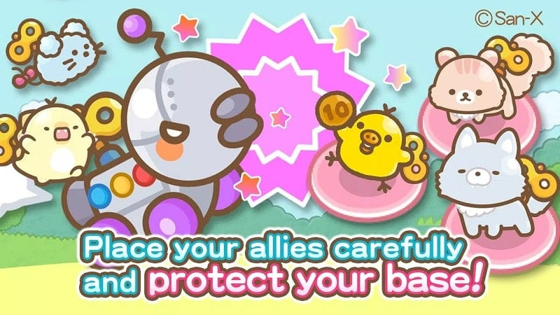 Korilakkuma Tower Defense free download