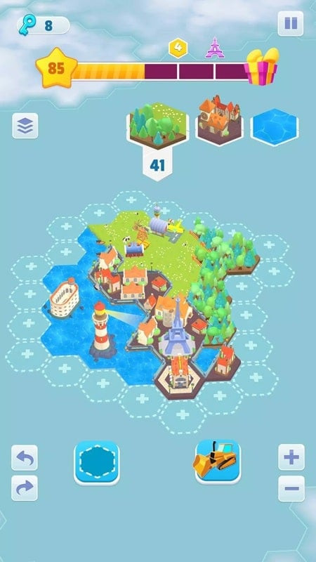 Land Builder APK download button