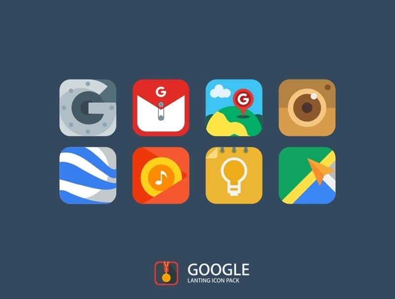 Lanting Icon Pack Preview