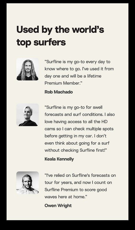 Long-Range Surf Planning with Surfline