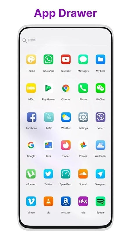 Launcher for iOS 17 Style MOD APK trên Android