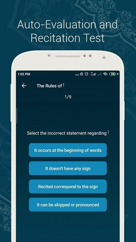 Learn Quran Tajwid MOD APK progress tracking