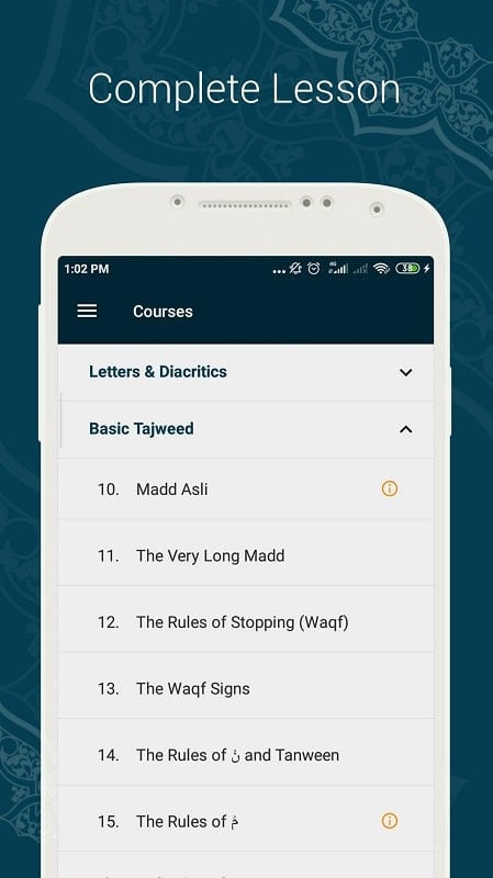 Learn Quran Tajwid MOD APK screenshot