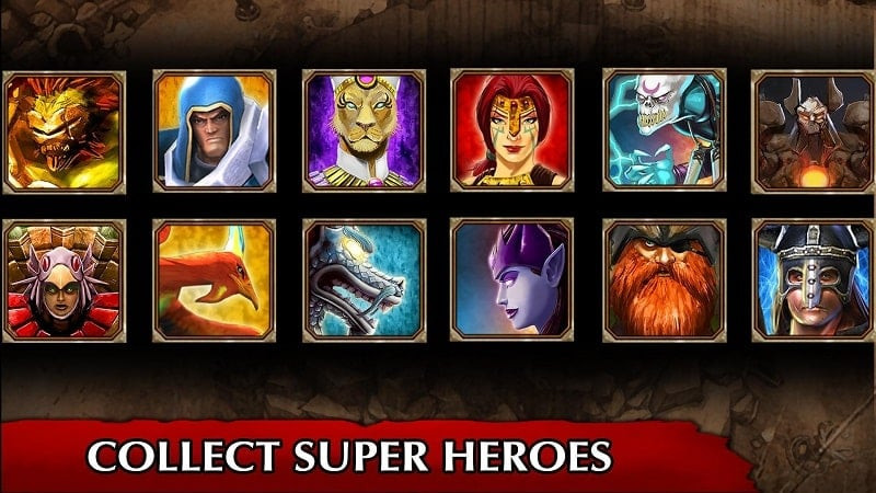 Legendary Heroes MOBA Offline in-game battle