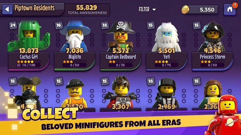 LEGO Legacy Heroes Unboxed Minifigure Abilities