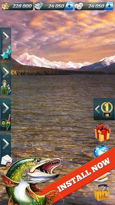 Let's Fish fishing location screenshot