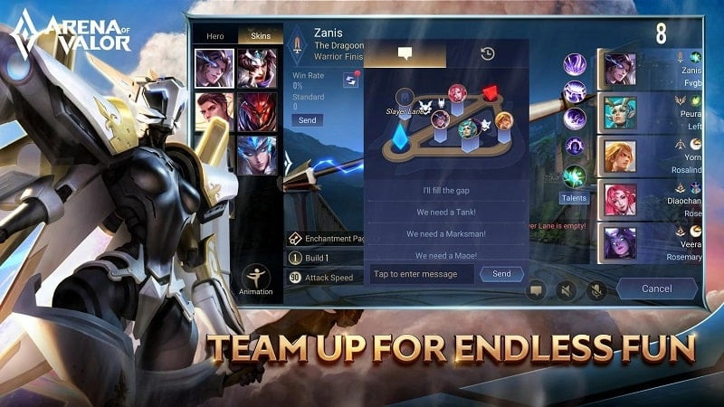 Arena of Valor MOD APK Gameplay