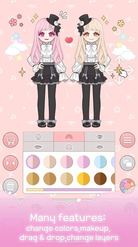 Lily Style MOD APK wardrobe screenshot