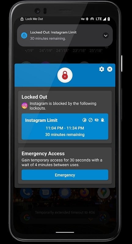 Lock Me Out MOD APK Main Interface