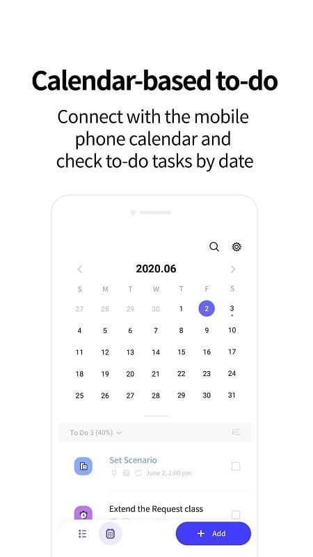 LockScreen Calendar Schedule Synchronized Calendar