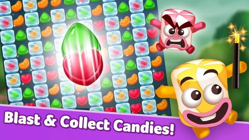 Lollipop and Marshmallow Match3 MOD APK Download