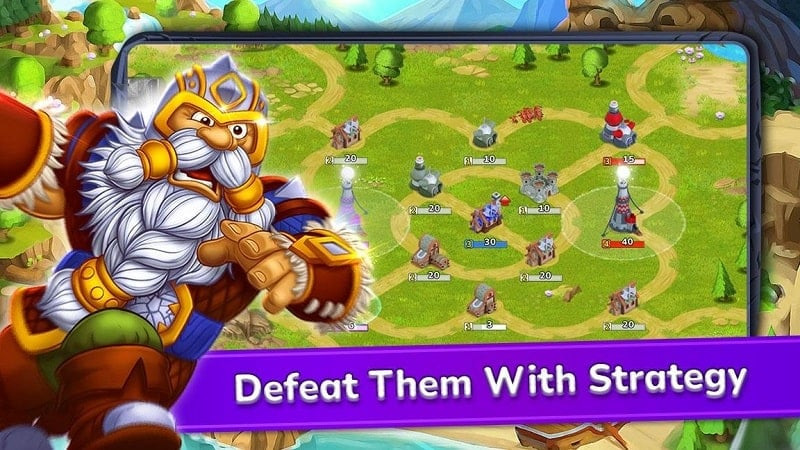 Lord of Castles MOD APK - Giao diện game