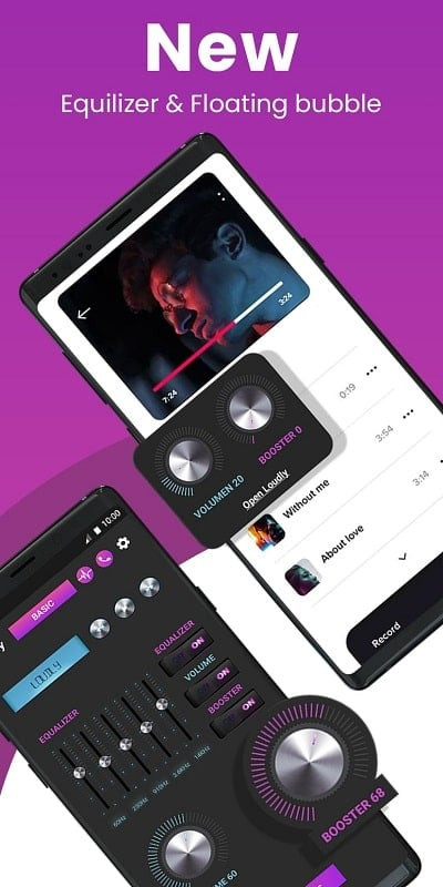 Loudly MOD APK Interface