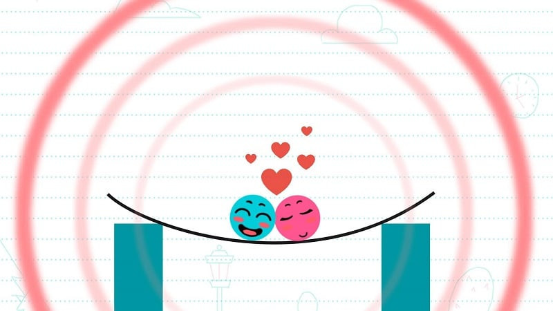 Love Balls mod apk download button