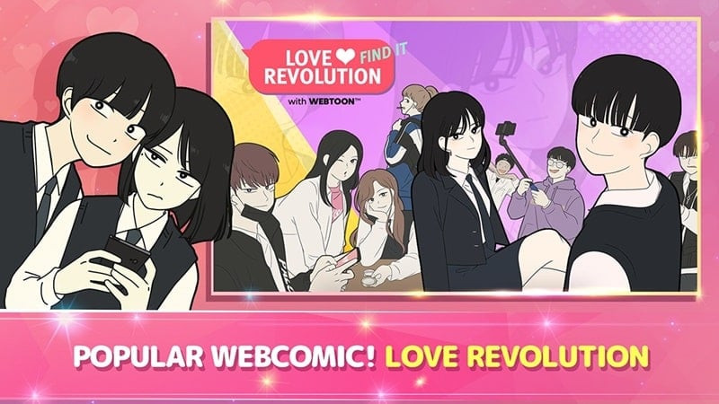 Love Revolution MOD APK photo capture mode