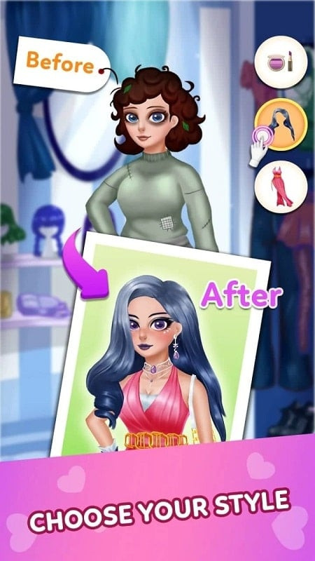 Love Stories MOD APK romantic encounter screenshot