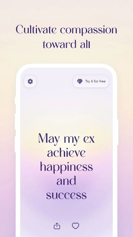 Loving Kindness MOD APK interface