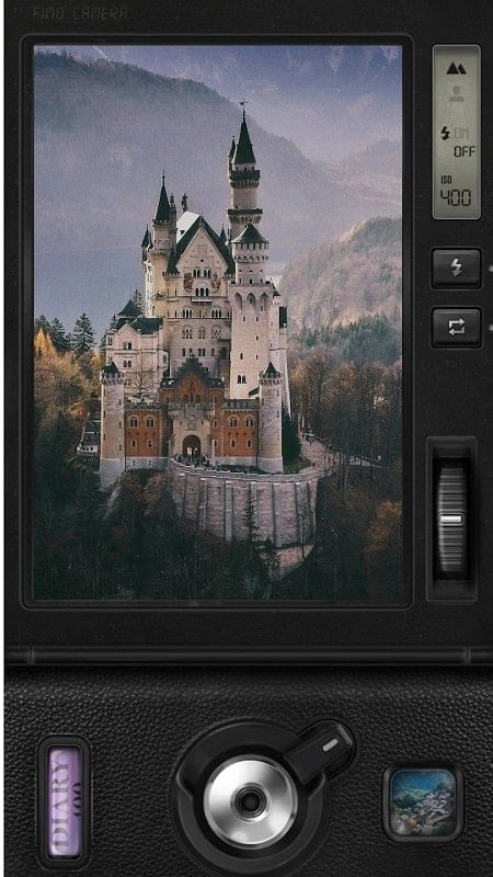 Selecting a film roll in FIMO MOD APK