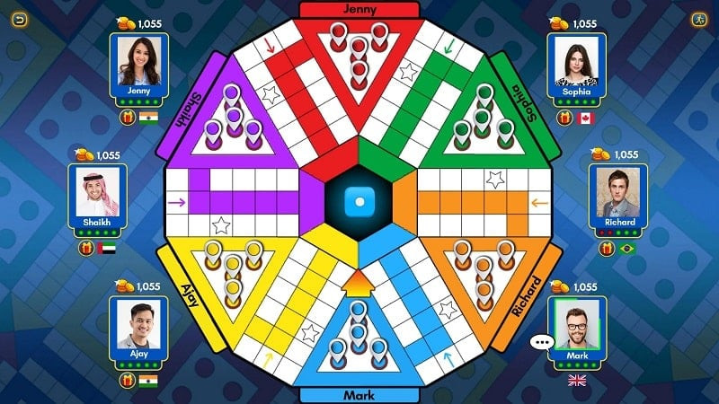 Ludo King Leaderboard Screenshot