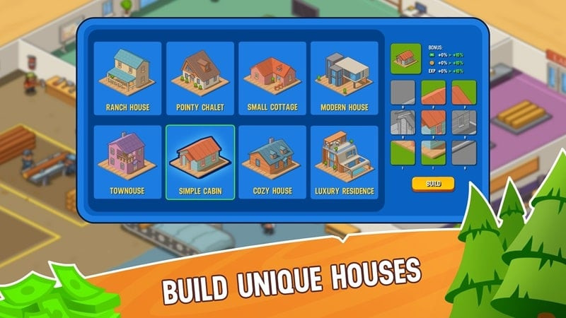 Lumber Inc Tycoon structures