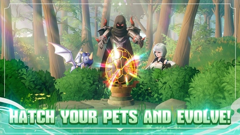 Luna Saga MOD APK gameplay screenshot