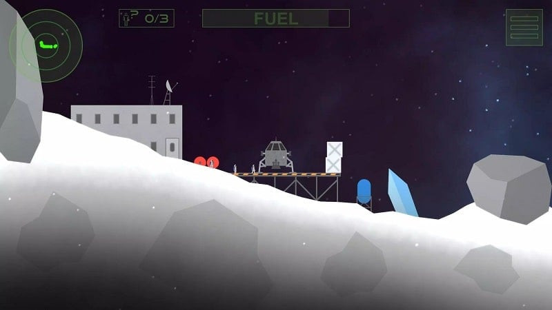 Lunar Rescue Mission Pro APK gameplay screenshot