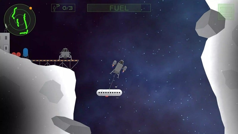 Lunar Rescue Mission Pro APK challenging rescue journey