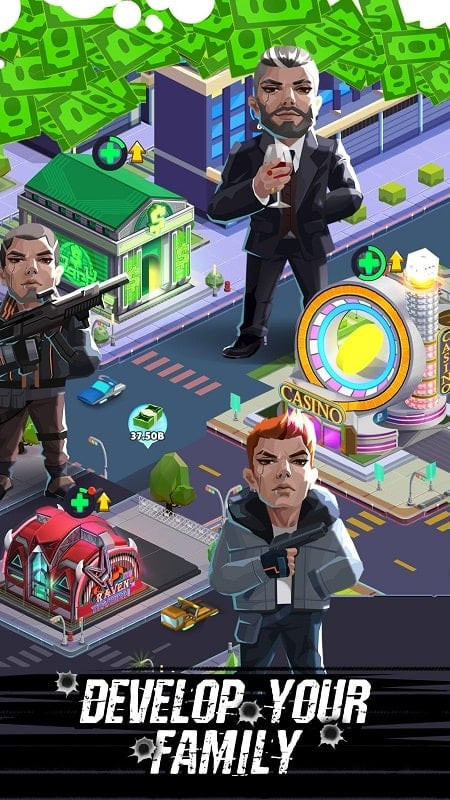 Mafia Inc MOD APK download screenshot