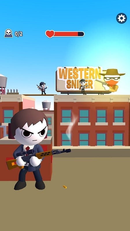 Mafia Sniper protecting civilians screenshot