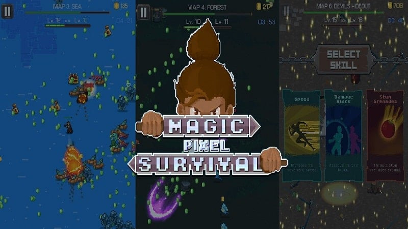 Magic Pixel Survival MOD APK