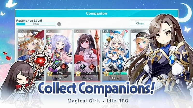 Magical Girls Idle MOD APK Download Now