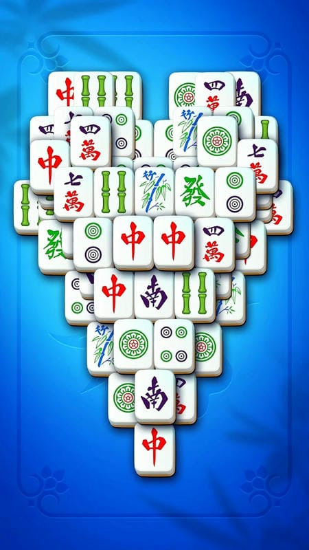 Beautiful scenery in Mahjong Club MOD APK