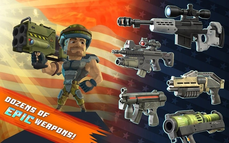 Major Mayhem 2 MOD APK gameplay screenshot