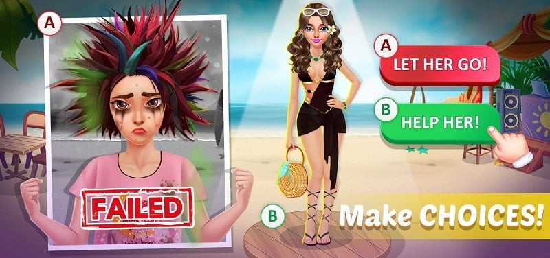 Makeover Madness stylist gameplay