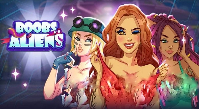 Màn hình chính game Boobs vs Aliens