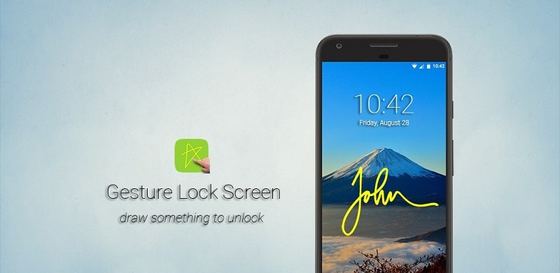 Màn hình khóa ứng dụng Gesture Lock Screen