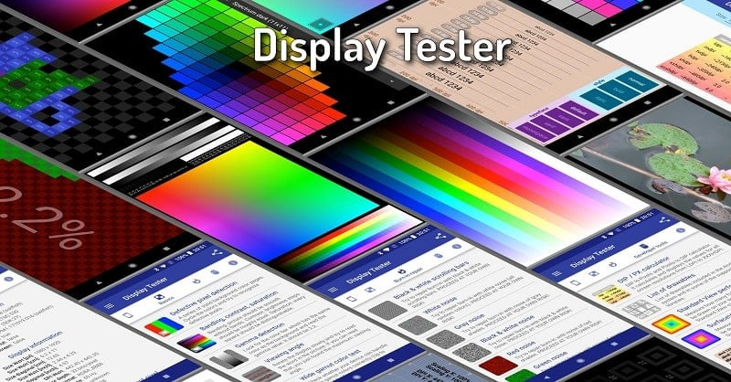 Màn hình ứng dụng Display Tester